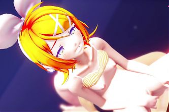 Rin Wants To Fuck Very Hard (3D Hentai)