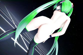 MMD ITZY ICY Api Miku - Manynight - White Hair Color Edit Smixix